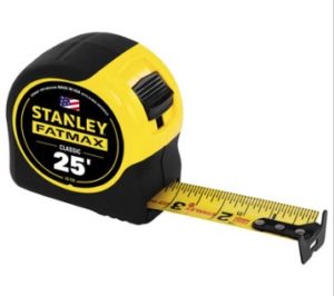 STANLEY FATMAX TAPE MEASURE 1-1/4" BLADE