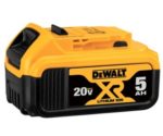 DEWALT 20V MAX XR LITHIUM ION 5AH BATTERY