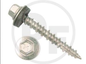 Galvalume - 10X1-1/2 T-17 POLE BARN SCREW(QTY500)