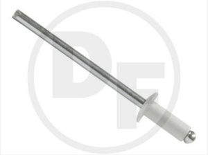 White - STAINLESS-STEEL RIVET (QTY1000)