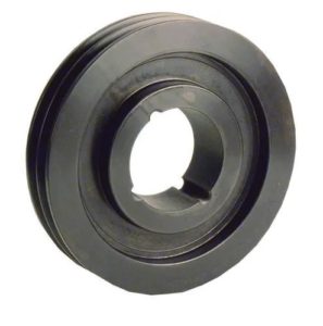 4/5V7.1 QD-SF, 455308 Bushing Bore V-Belt Pulley - 5V Belt Section, 4 Groove, 7 in Pitch Dia., 7.10 in O.D., QD Bushed, SF Series Bushing, Cast Iron Material