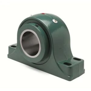 EP4B-IP-415R, Pillow Block Roller Bearing Unit - 4.9375 in Bore Dia., Four-Bolt Base, Solid Pillow Block, Cast Iron Material, Non-Expansion Bearing (Fixed)