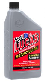 HIGH PERFORMANCE SYNTHETIC MOTORCYCLE OIL 10W-50, 6 PK