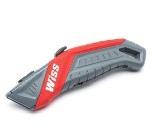 CRESENT WISS AUTO RETRACTING UTILITY KNIFE