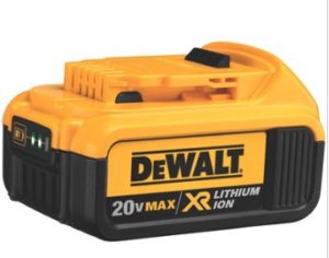 DEWALT 20V MAX LITHIUM ION 4.0 AH BATTERY