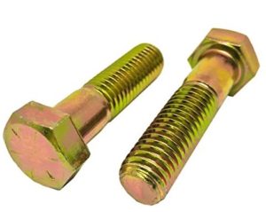 5/8-11 x 2" HI-TENSILE GRADE 8 PLATED